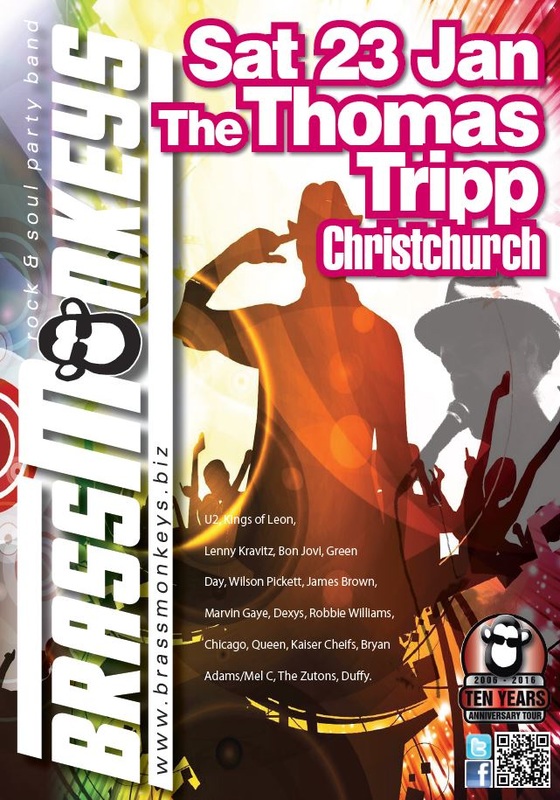 BrassMonkey Gig Alert - Sat 23 Jan - Thomas Tripp, ChristchurchPicture